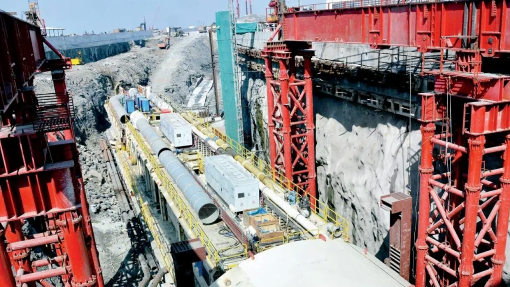 Mumbai coastal road tunnel breakthrough