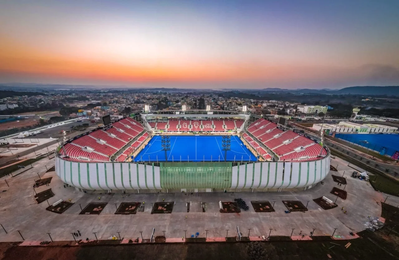 Birsa munda international hockey stadium