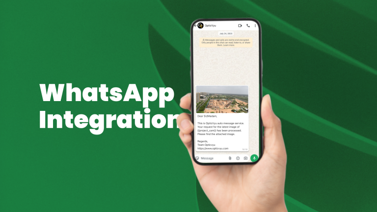 OpticVyu WhatsApp Integration Built-in