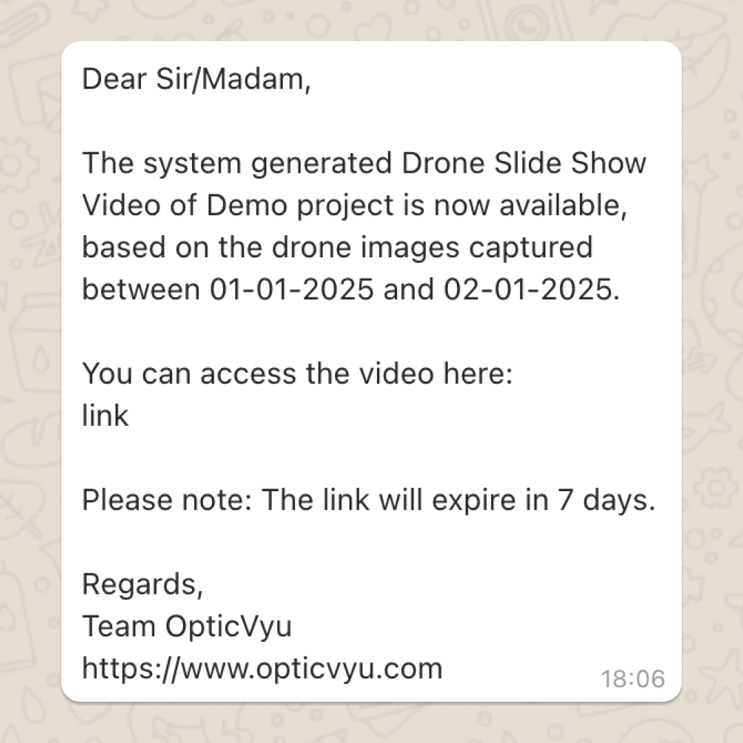 Slideshow Video Report